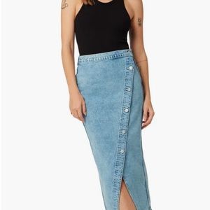 New with tags. Hudson denin asymmetrical skirt